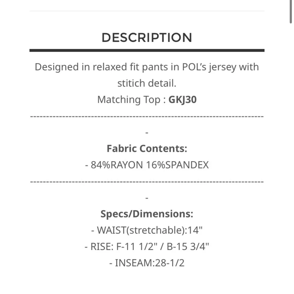 113 ❤️ POL Roomy fit wavy patch jacket and pant set - Picture 9 of 10